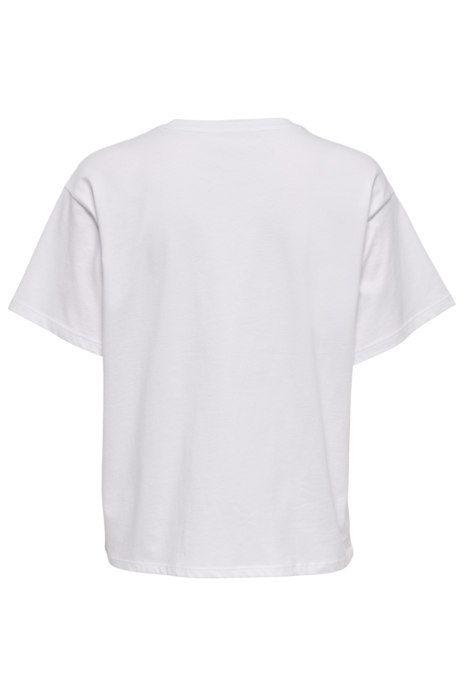 ONLZAMMY S/S TEE BOX JRS 15365527 WHITE/HEART